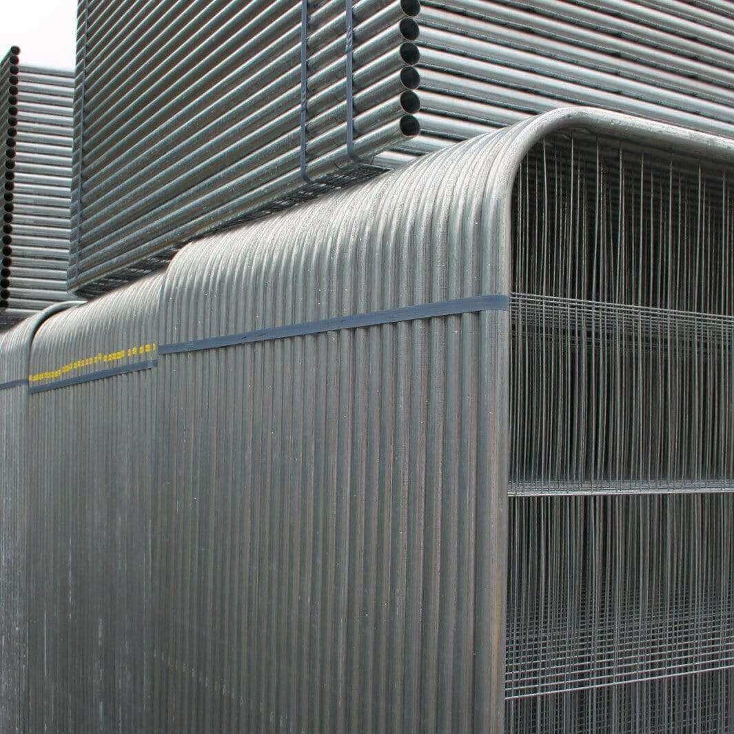 Anti Climb Round Top Temporary Fence Panel - Image 3