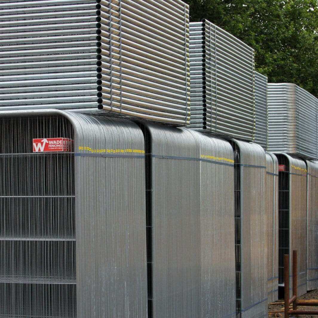 Anti Climb Round Top Temporary Fence Panel - Image 5