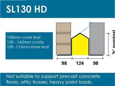 Stressline Medium Duty 130mm Cavity Lintel SL130HD - Image 3